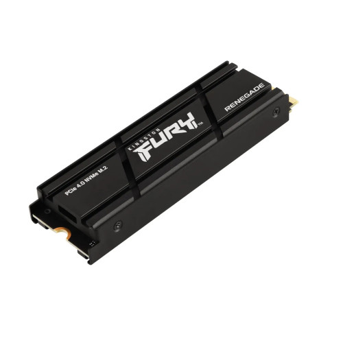 Жорсткий диск M.2 2280 SSD 500GB Kingston FURY Renegade, SFYRSK/500G, 3D NAND TLC, NVMe, PCI Express 4.0 x4, зап/чт. - 3900/7300 МБ/с (SFYRSK/500G)