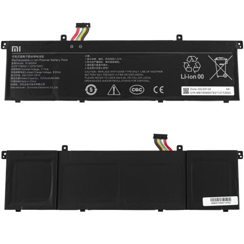 Оригінальна батарея для ноутбука Xiaomi R14B03W (Xiaomi) 7.7V 7273mAh 56Wh Black
