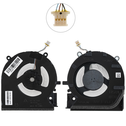 Оригінальний вентилятор для ноутбука HP Victus 16-E (CPU FAN), 80W,  (Кулер)