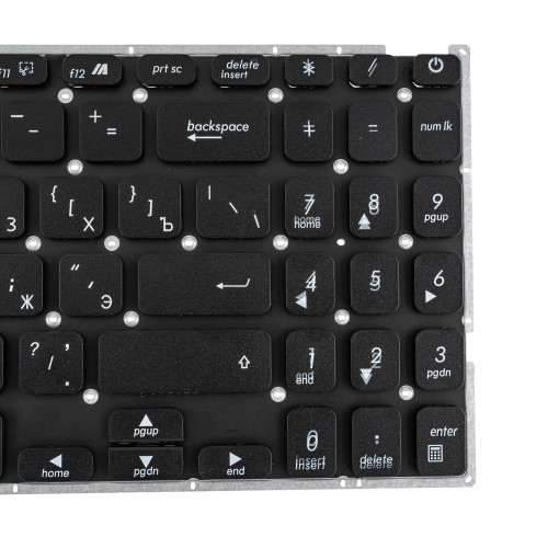 УЦЕНКА !  Клавіатура для ноутбука ASUS (X509 series) rus, black, без фрейма