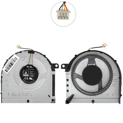 Оригинальный вентилятор для ноутбука Lenovo (Ideapad Gaming 3-15ACH6), 5V, СPU FAN (кулер)