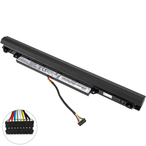 Оригинальная батарея для ноутбука LENOVO L15S3A02 (IdeaPad: 110-14IBR, 110-15IBR, 110-15ACL) 10.8V 2200mAh 24Wh Black