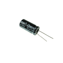 Конденсатор 82mF, 400V, Size 18x30mm, робоча температура -40…+105
