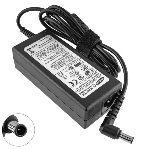 Блок живлення для монітора Samsung 14V, 4.5A, 63W, 6.5*4.4мм+PIN, black (без кабеля!)(AD-6314T)