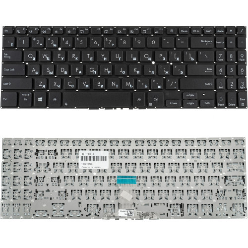 Клавиатура для ноутбука ASUS (B1500 series) rus, black, без фрейма