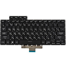 Клавиатура для ноутбука ASUS (GA503 series) rus, black, без фрейма, подсветка клавиш (RGB) (ОРИГИНАЛ)
