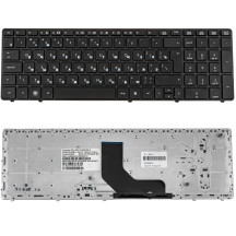 Клавіатура для ноутбука HP (EliteBook: 8560P, 8570P, 8570W) rus, black, без джойстика