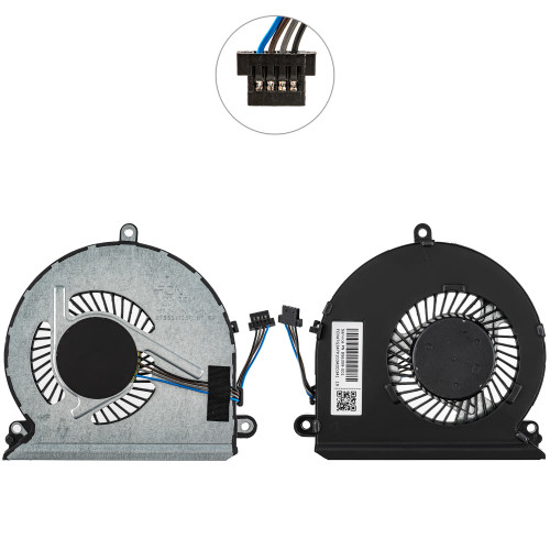 Оригинальный вентилятор для ноутбука HP Pavilion 15-aw000, DC 5V 0.5A, 4pin (FСN DFS531005PL0T) (Кулер)