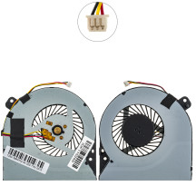Оригинальный вентилятор для ноутбука ASUS X550DP, DC 5V 0.5A, 3pin (BRUSHLESS DFS531105MC0T, 13NB01N1AM0102) (Кулер)