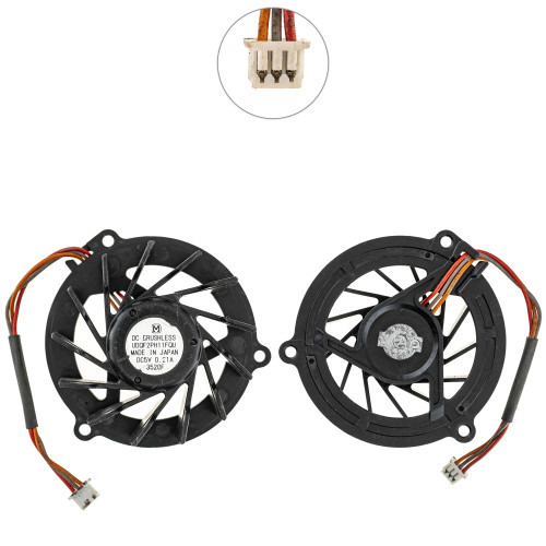 Оригінальний вентилятор для ноутбука ASUS M5000, M5N, S5200 series, DC 5V 0.21A, 3pin (BRUSHLESS UDQF2PH11FQU) (Кулер)