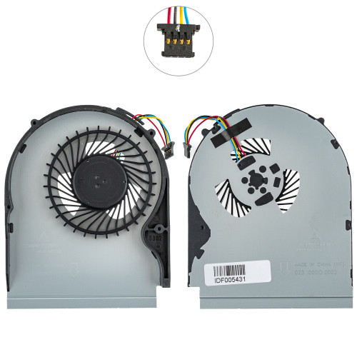 Оригинальный вентилятор для ноутбука LENOVO Flex 2 15, Flex2-15D, Flex2-15 series, DC 05V 0.4A, 4pin (KSB0705HBA02) (Кулер)