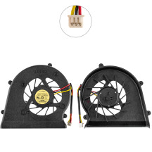 оригінальний вентилятор для ноутбука SONY VGN-BZ  series, DC 5V 0.28A, 3pin (TOSHIBA DQ5D566CE00) (Кулер)