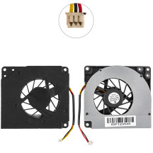 Оригинальный вентилятор для ноутбука TOSHIBA Satellite P100, P105, P160, DC 5V 0.24A, 3pin (BRUSHLESS UDQFRPR53CQU) (Кулер)