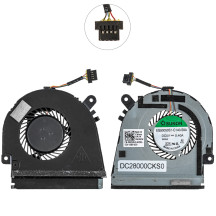 оригінальний вентилятор для ноутбука DELL XPS 12, DC 5V 1.60W, 4pin (SUNON EG50050S1-C040-S9A) (Кулер)