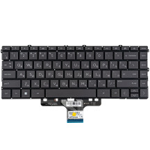 Клавиатура для ноутбука HP (240 G10) rus, black, без фрейма, подсветка клавиш (ОРИГИНАЛ)