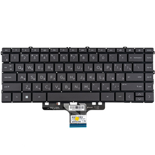Клавиатура для ноутбука HP (240 G10) rus, black, без фрейма, подсветка клавиш (ОРИГИНАЛ)