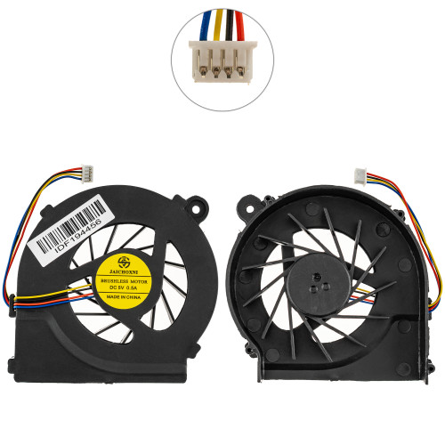 Вентилятор для ноутбука HP PAVILION G4-1000, G4-1100, G4-1200, G6-1000, G6-1100, G6-1200, G7-1000, G7-1100, G7-1200, CQ42, G42, CQ56, CQ62, G62, 4 PIN ! ! ! (646578-001 / KSB06105HA / MG62090V1-Q030-S99) (Кулер)