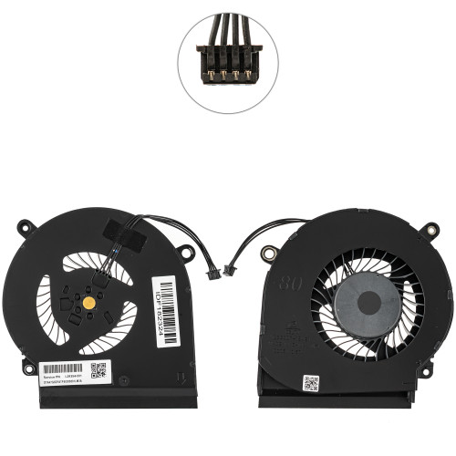 Оригинальный вентилятор для ноутбука HP Omen 15-DC (GPU FAN) 15T-DC (L30203-001) (Кулер)