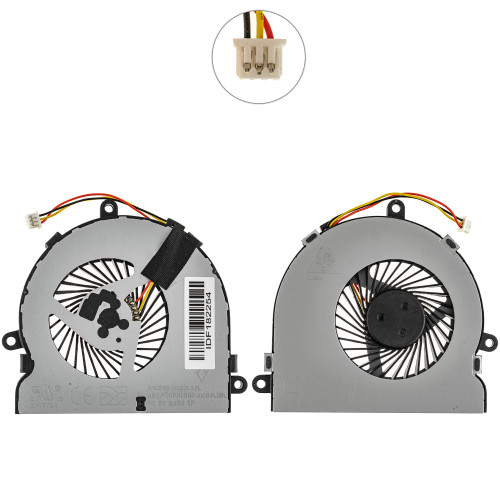 Оригінальний вентилятор для ноутбука HP (250 G5, 250 G6, 15-AY, 15-AC), 3pin
