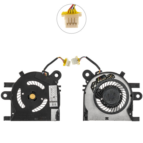 Оригинальный вентилятор для ноутбука HP ELITEBOOK 1040 G1, DC 5V 0.5A, 4pin (GPU FAN) (SUNON EG50040S1-C250-S9A) (Кулер)
