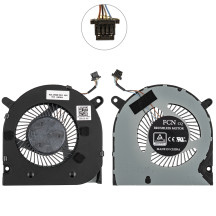 Оригинальный вентилятор для ноутбука DELL G3 15 3590 (CPU FAN), 4pin (04NYWG) (Кулер)