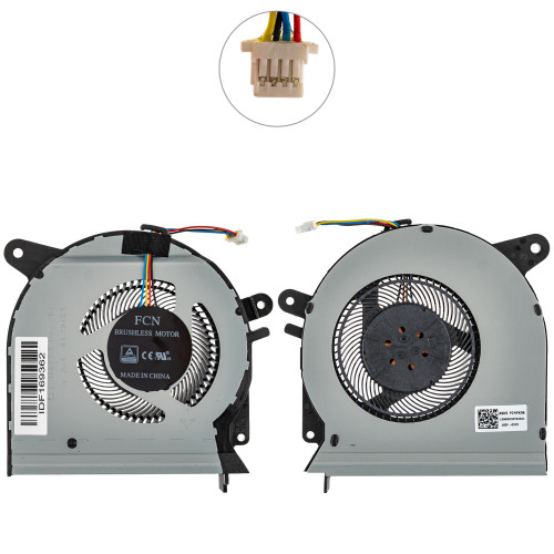 Оригінальний вентилятор для ноутбука ASUS ROG Strix GL503VS (GPU FAN) (DFS2013126Q0T, 13NB0G50T02011) (Кулер)