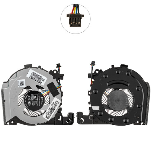 Оригінальний вентилятор для ноутбука HP PAVILION GAMING 15-CX000, 4pin (CPU FAN) (L20335-001) (Кулер)