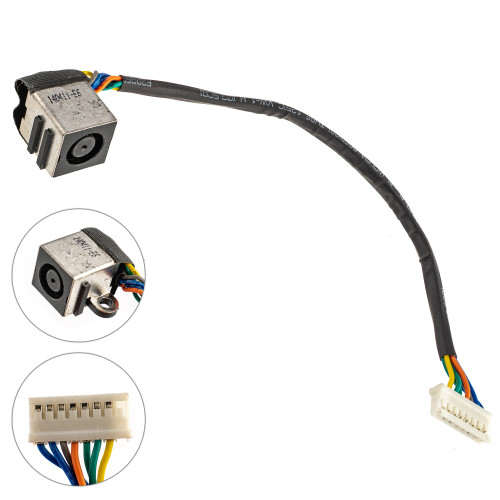 роз'єм живлення PJ923 (Dell: L501X, L502X  series), з кабелем