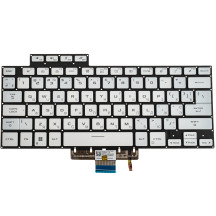 Клавиатура для ноутбука ASUS (GA503 series) ukr, white, без фрейма, подсветка клавиш (RGB) (ОРИГИНАЛ)