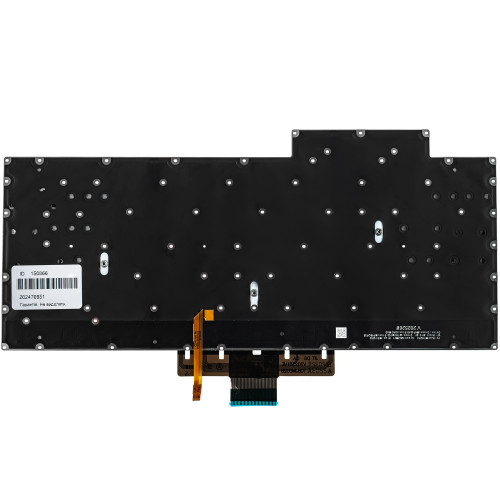 Клавиатура для ноутбука ASUS (GA503 series) ukr, white, без фрейма, подсветка клавиш (RGB) (ОРИГІНАЛ)