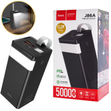 Універсальна мобільна батарея HOCO J86A Powermaster, 22.5W, 50000mAh, Black (6931474759238)