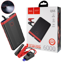 Автомобільний пуско-зарядний пристрій HOCO QS5, 6000mAh (6942007643689)