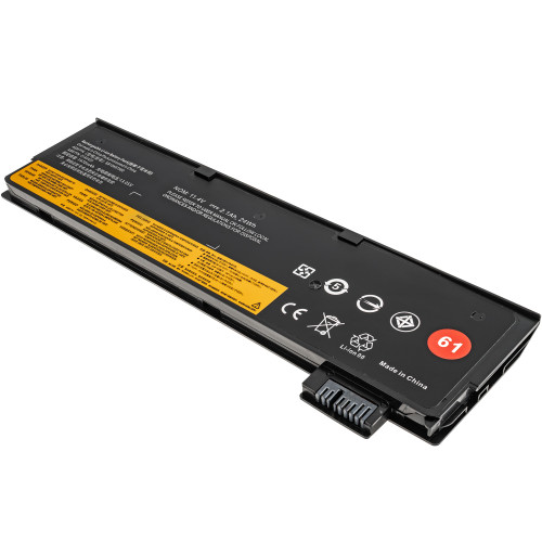 Батарея для ноутбука LENOVO 01AV425 (ThinkPad: T470, T480, T570, T580 series) 11.4V 2060mAh 24Wh Black