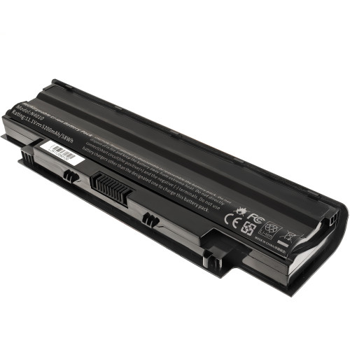 Батарея для ноутбука DELL J1KND (Inspiron 13R(N3010), 14R(N4010, N4110), 15R(N5010, N5110), 17R(N7010), M4040, M4110, M5010, M5040, M5110, Vostro 3450, 3550, 3555, 1440, 1450, 1550) 11.1V 5200mAh Black