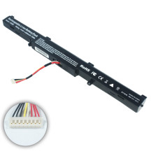 Батарея для ноутбука ASUS A41-X550E (X450JF, X550DP, X751MD, X751MA, X750JA, X751LA) 14.4V 2600mAh Black