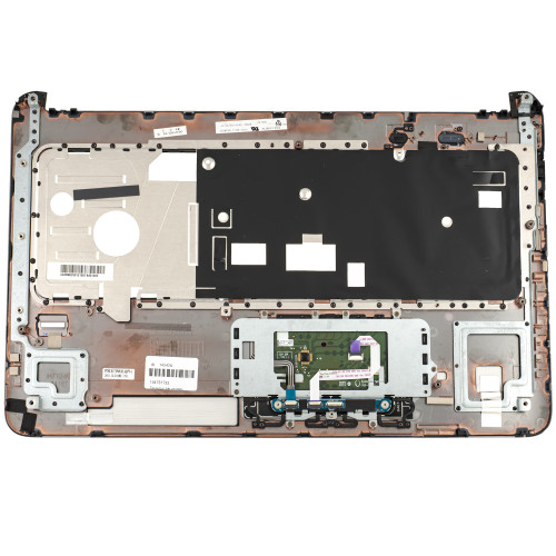 Б.У. Верхняячасть корпуса для ноутбука HP (Pavilion DV7-6000) black_топкейс, тачпад, кнопка включения.