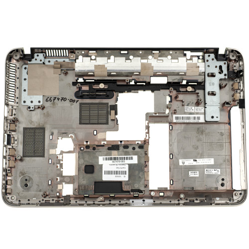 Б.У.Нижняя часть корпуса  для ноутбука HP (DV6-6С) black