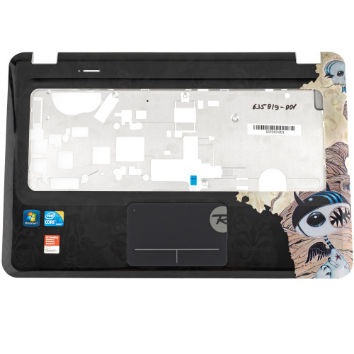 Б.У. Верхняя часть корпуса для ноутбука HP (Pavilion DV6-3000), black