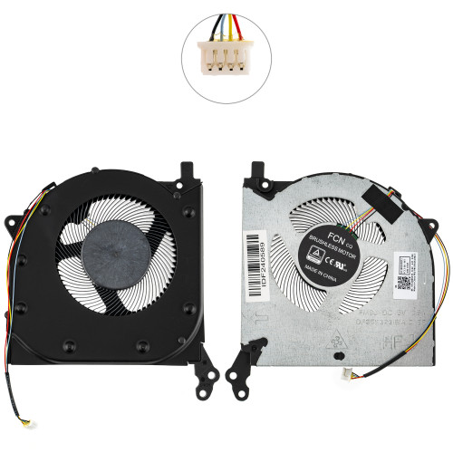Оригинальный вентилятор для ноутбука LENOVO Legion 5 15ARH05, 5 15IMH05H, 5V, GPU (длиный кабель)