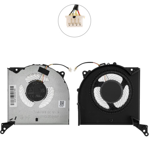 Оригинальный вентилятор для ноутбука Lenovo (Legion Pro 7 16IRX8H), GPU FAN, 12V (кулер)