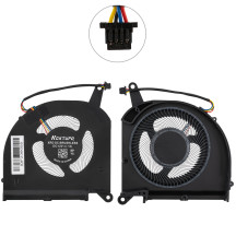 Вентилятор для ноутбуку GIGABYTE (AERO 15 15G 15P) GPU, 12V (10 мм)