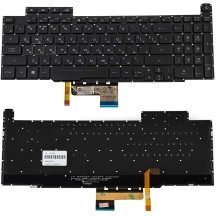 Клавиатура для ноутбука ASUS (GM501 series) rus, black, без фрейма, подсветка клавиш (RGB) (ОРИГИНАЛ)