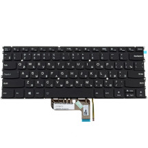 Клавиатура для ноутбука LENOVO (Yoga 9-14ITL5) rus, black, без фрейма, подсветка клавиш