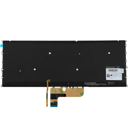 Клавиатура для ноутбука LENOVO (Yoga 9-14ITL5) rus, black, без фрейма, подсветка клавиш