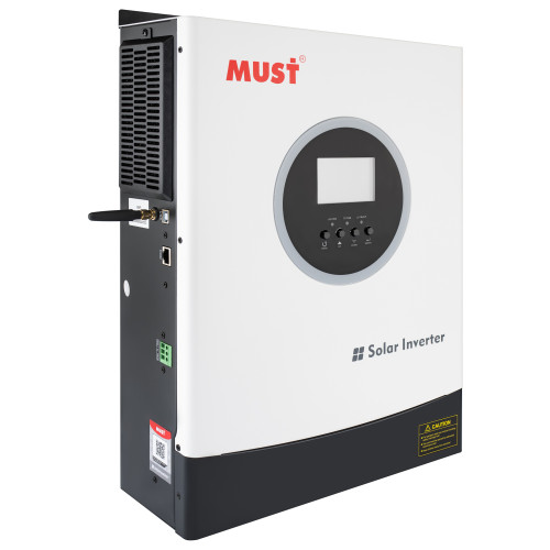 Гібридний інвертор MUST PV18-4024PREM 4 кВт, 24V, 170-280V, MPPT (100А, 60-360 Vdc), 8 кг
