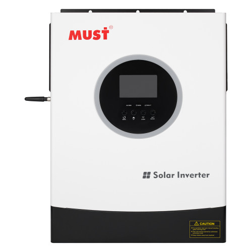 Гібридний інвертор MUST PV18-4024PREM 4 кВт, 24V, 170-280V, MPPT (100А, 60-360 Vdc), 8 кг