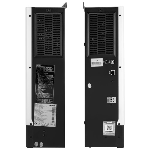 Гібридний інвертор MUST PV18-4024PREM 4 кВт, 24V, 170-280V, MPPT (100А, 60-360 Vdc), 8 кг