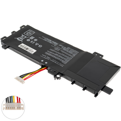Батарея для ноутбука ASUS C21N1818-1 (X412UA, X415JA, X515JP, X515MA) 7.7V 4300mAh Black