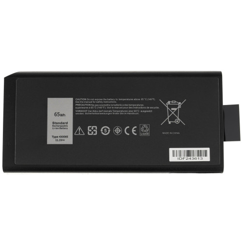 Батарея для ноутбука DELL 4XKN5 (Latitude 5404, 5414, 7404, 7414  Rugged Extreme) 11.1V 5700mAh 65Wh Black