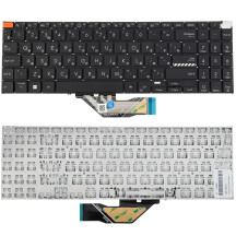 Клавиатура для ноутбука ASUS (K3502 series) rus, black, без фрейма (Red Esc)
